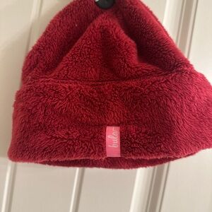 Red Fuzzy Women's Hat